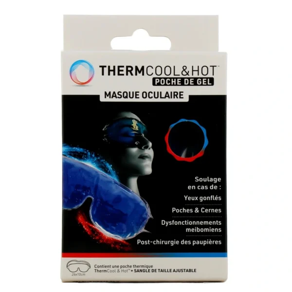 THERMCOOL&HOT POCHE DE GEL Thermique Masque oculaire - Douleurs de la Zone Oculaire