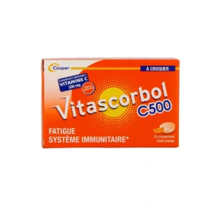 Vitascorbol C500 Vitamine C - 24 comprimés