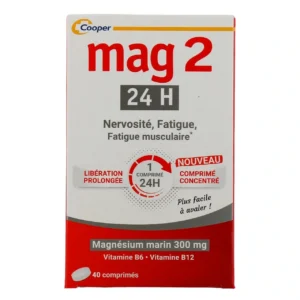 MAG 2 24H Comprimés - Boîte de 40
