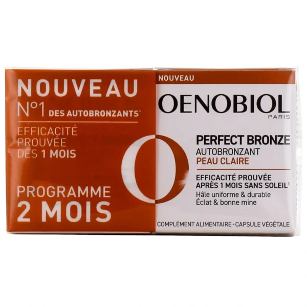 Perfect Bronze Solaire 2en1 Lot de 2 x 30 Capsules