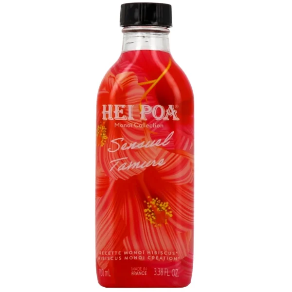 Hei Poa Monoï Sensuel Tamure Édition Limitée Huile Corps Cheveux et Massage 100 ml