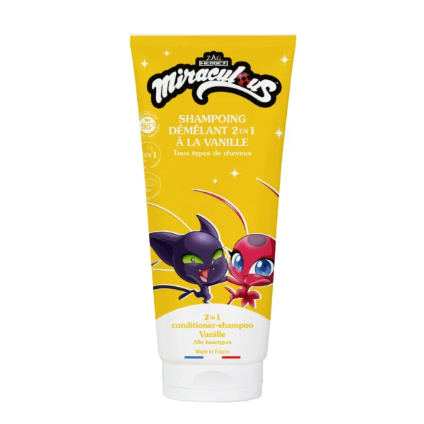 Le Comptoir du Bain x Miraculous Shampooing Démêlant 2 en 1 Vanille 200 ml