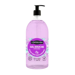 Le Comptoir du Bain Gel Douche Extra-Doux Figue Méditerranéenne 1 L