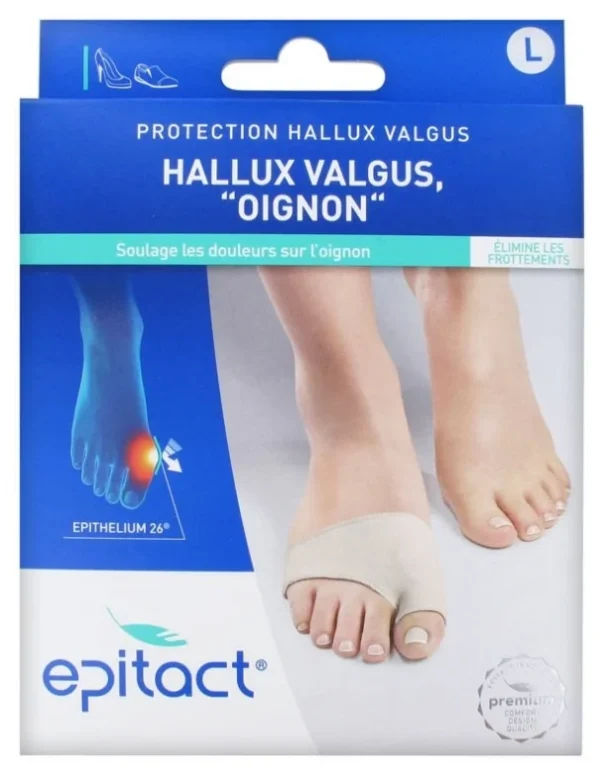 Epitact Protection Hallux Valgus Epithelium 26 Taille L Pointure 42/45
