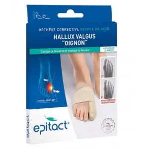 Epitact Orthèse Corrective Jour Hallux Valgus Taille L (large), Epithelium Flex