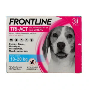 Frontline Chien TRI-ACT 10-20 kg - 3 Pipettes