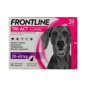 Frontline TRI-ACT Chiens 20-40 kg 3 Pipettes