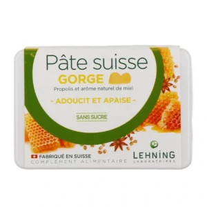 Pâte Suisse Gorge Propolis et Miel