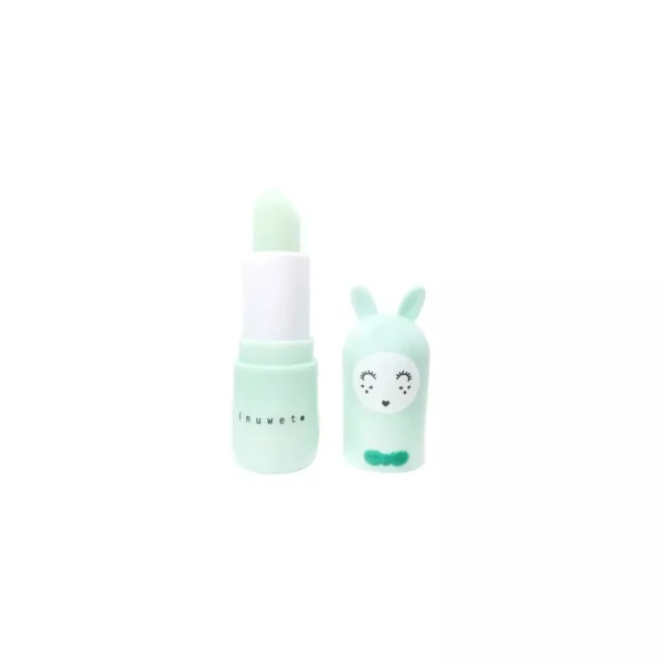 Inuwet Baume à Lèvres Bunny Fruity Pomme Beurre de Karité et Macadamia 3,5 g