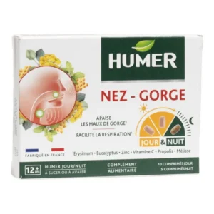 Nez/Gorge 10 Comprimés Jour + 5 Comprimés Nuit
