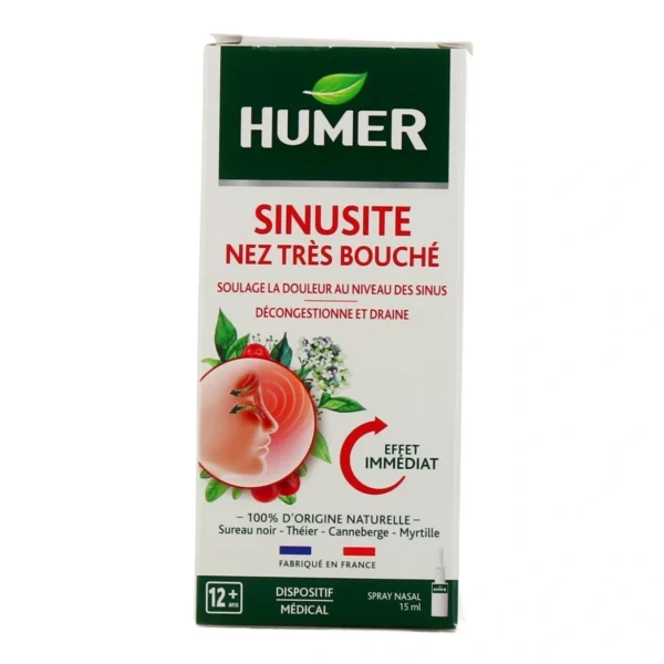 Nez Très Bouché Sinusite 15 ml