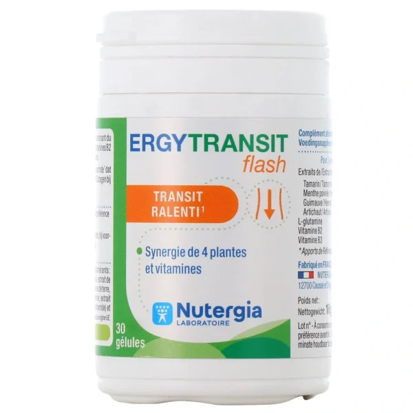Ergystransit Flash 30 gélules