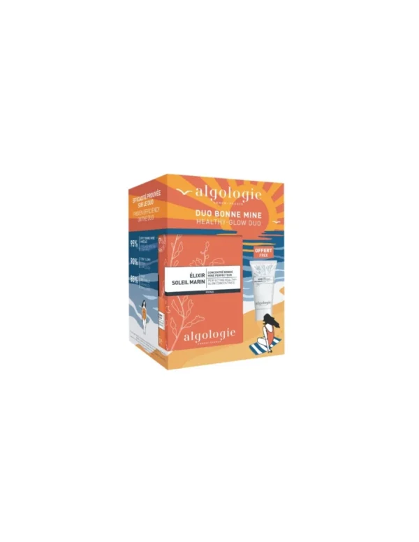 Algologie Coffret Duo Soleil Marin Élixir Soleil Marin et Crème des Vagues