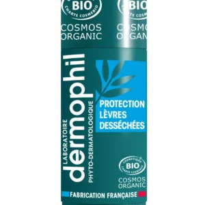 Dermophil Indien Stick Lèvres Bio Protège, Hydrate et Nourrit 4 g