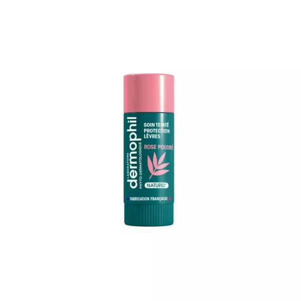 Dermophil Indien Soin Teinté Protection Lèvres Rose Poudré 4 g