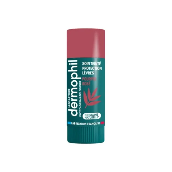 Dermophil Indien Soin Teinté Protection Lèvres Pourpre Rosé 4 g