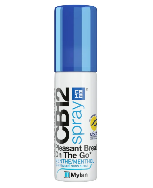 CB12 Spray Buccal Haleine Fraîche Sans Alcool Menthe 15 ml