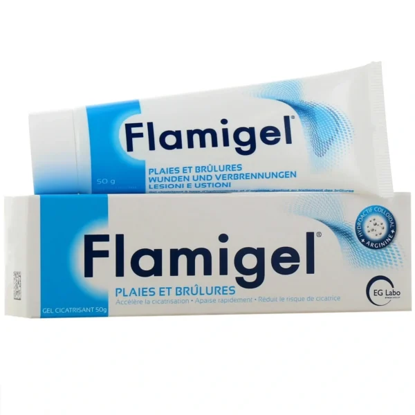 Flamigel gel cicatrisant - plaies et brulûres - Tube 50g