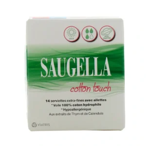 Cotton Touch Jour 14 Serviettes Extra-Fines avec Ailettes