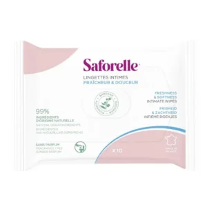 Pocket 10 lingettes intimes biodégradables