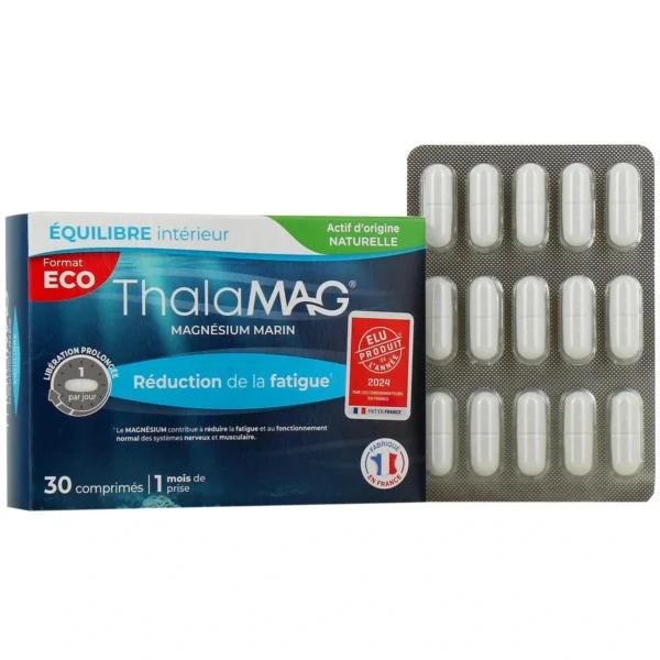 Thalamag Magnésium Marin 30 Comprimés