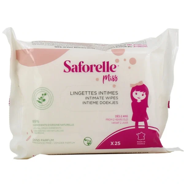 Miss 25 lingettes intimes