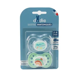 Dodie Sucette anatomique 0-6 m A31 mixte x2