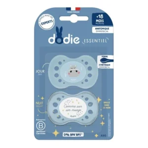 Dodie Sucette anatomique +18 m A2 nuit mixte x2