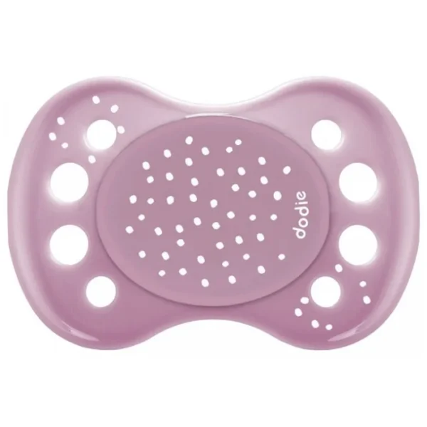 Dodie Sucette Anatomique Silicone 0-6 Mois Fille A94 Modèle Pois