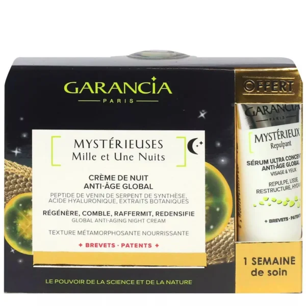 Garancia Mystérieuses Mille et Une Nuits Crème de Nuit Anti-Âge Global Peaux Matures 30 ml