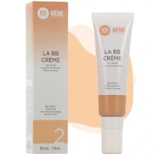 La BB crème soin teinté à couvrance naturelle peau sensible n°2 30ml