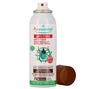 Puressentiel Anti-Pique Spray Répulsif Anti-Tique Zones Boisées et Herbacées, 100 ml