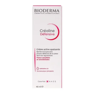 Bioderma Créaline Défensive Crème Active Apaisante Peaux Sensibles Normales à Mixtes 40 ml