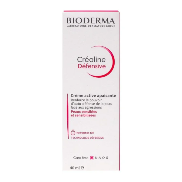 Bioderma Créaline Défensive Crème Active Apaisante Peaux Sensibles Normales à Mixtes 40 ml