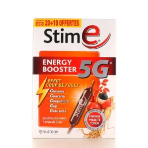 Stim E Energy Booster 5G 20 Ampoules + 10 Offertes
