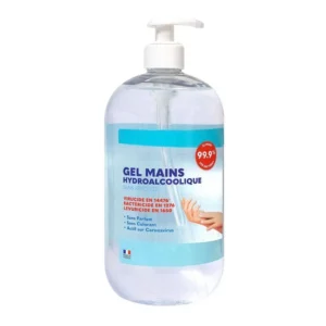 Algovital Gel Hydroalcoolique Mains, Flacon de 1 Litre