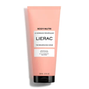 Lierac Body-Nutri Le Gommage Resurfaçant Corps Coque d'Amande Sucre Roux Karité 200 ml