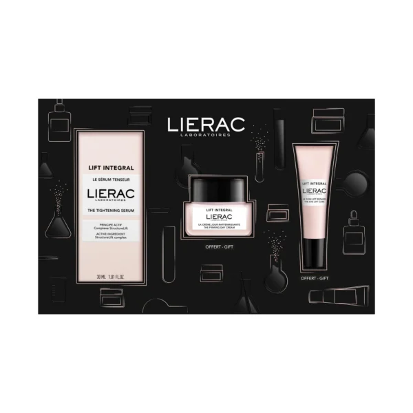 Lierac Lift Integral Coffret Crème Jour Raffermissante 50 ml + Sérum Tenseur 15 ml et Soin Lift Regard 7.5 ml Offerts
