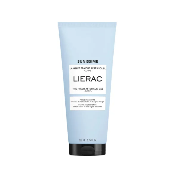 Lierac Sunissime La Gelée Fraîche Après-Soleil Corps Hydrate et Apaise Tous Types de Peaux 200 ml