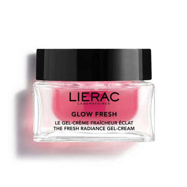 Lierac Glow Fresh Le Gel-Crème Fraîcheur Éclat Acide Hyaluronique Tulipe Peaux Normales à Mixtes Pot 50 ml