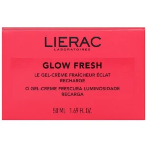Lierac Glow Fresh Le Gel-Crème Fraîcheur Éclat Acide Hyaluronique Tulipe Peaux Normales à Mixtes Recharge 50 ml