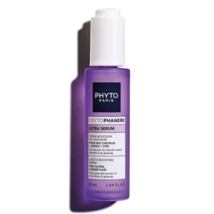 Phyto Phytophanère Ultra Sérum Boosteur de Longueur Ginseng Courge Chardon-Marie Tulipe Croissance des Cheveux 50 ml