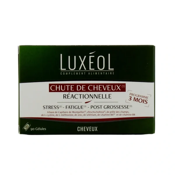 Chute de Cheveux Réactionnelle Gélules - 90 gélules
