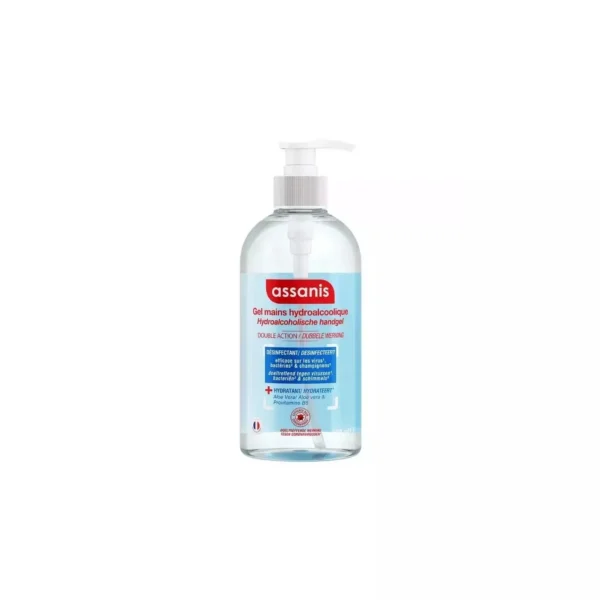 Assanis Family Gel Antibactérien Mains Sans Rinçage Flacon Pompe 500 ml