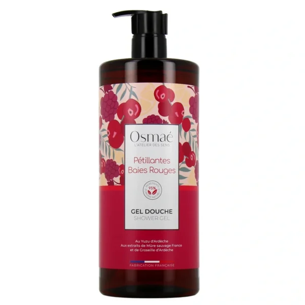 Gel Douche Pétillantes Baies Rouges 1 L