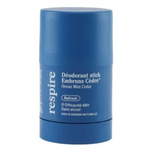 Respire Déodorant Stick Embruns Cèdre Recharge 50 g