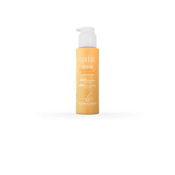 Luxéol Sérum Réparateur Moléculaire Sans Rinçage Cheveux Abîmés Fragilisés ou Décolorés 100 ml