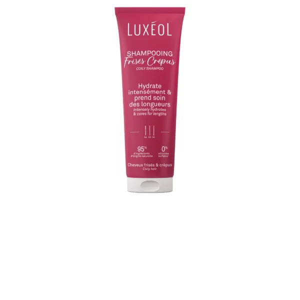 Luxéol Shampooing Frisés Crépus Hydratant Sans Silicone Sans Sulfates Dès 3 Ans 250 ml