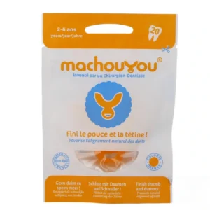 Machouyou Dispositif 1ère Dentition Sevrage des Succions (Orange)