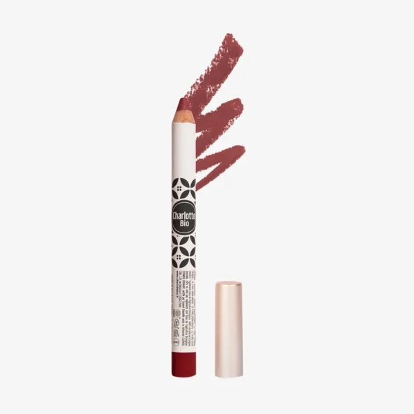 Charlotte Bio Crayon Jumbo Bio Rouge à Lèvres Pourpre